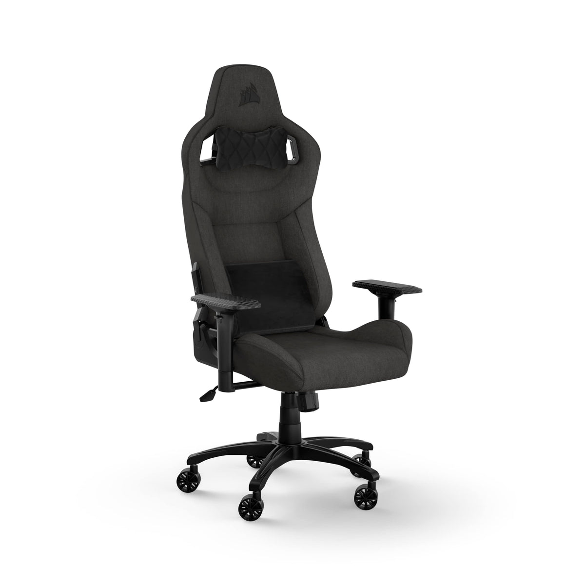 Corsair T3 Rush 2023 Fabric Gaming Chair - Reclining with Memory Foam Lumbar Support